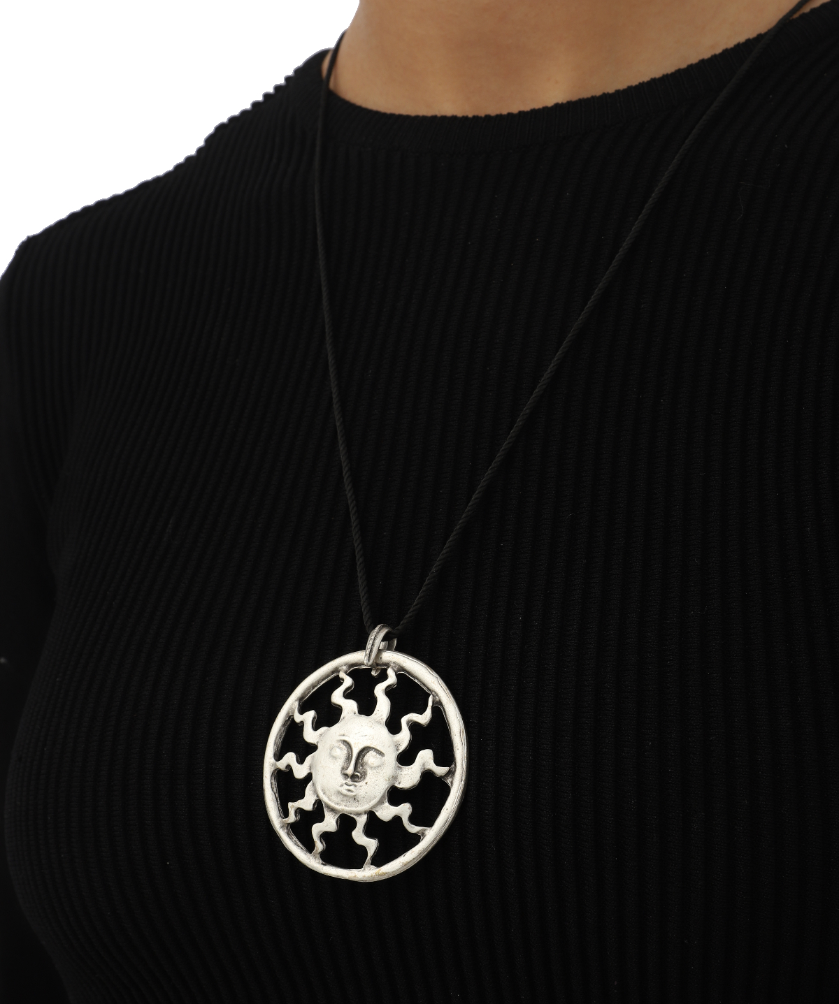 The Daughter of the Sun Silver Plated Necklace