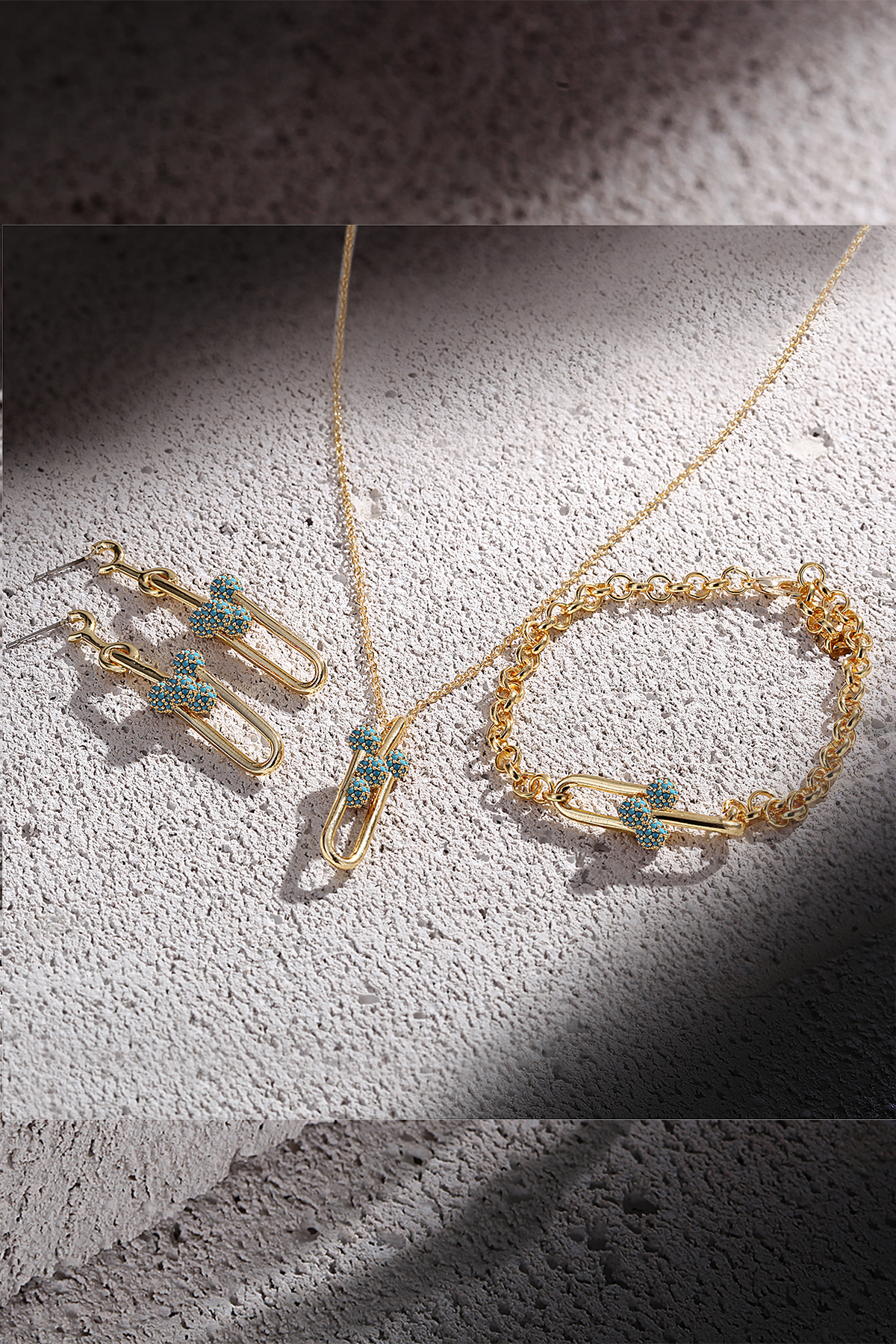 Women-Necklace - Earring - Bracelet Set