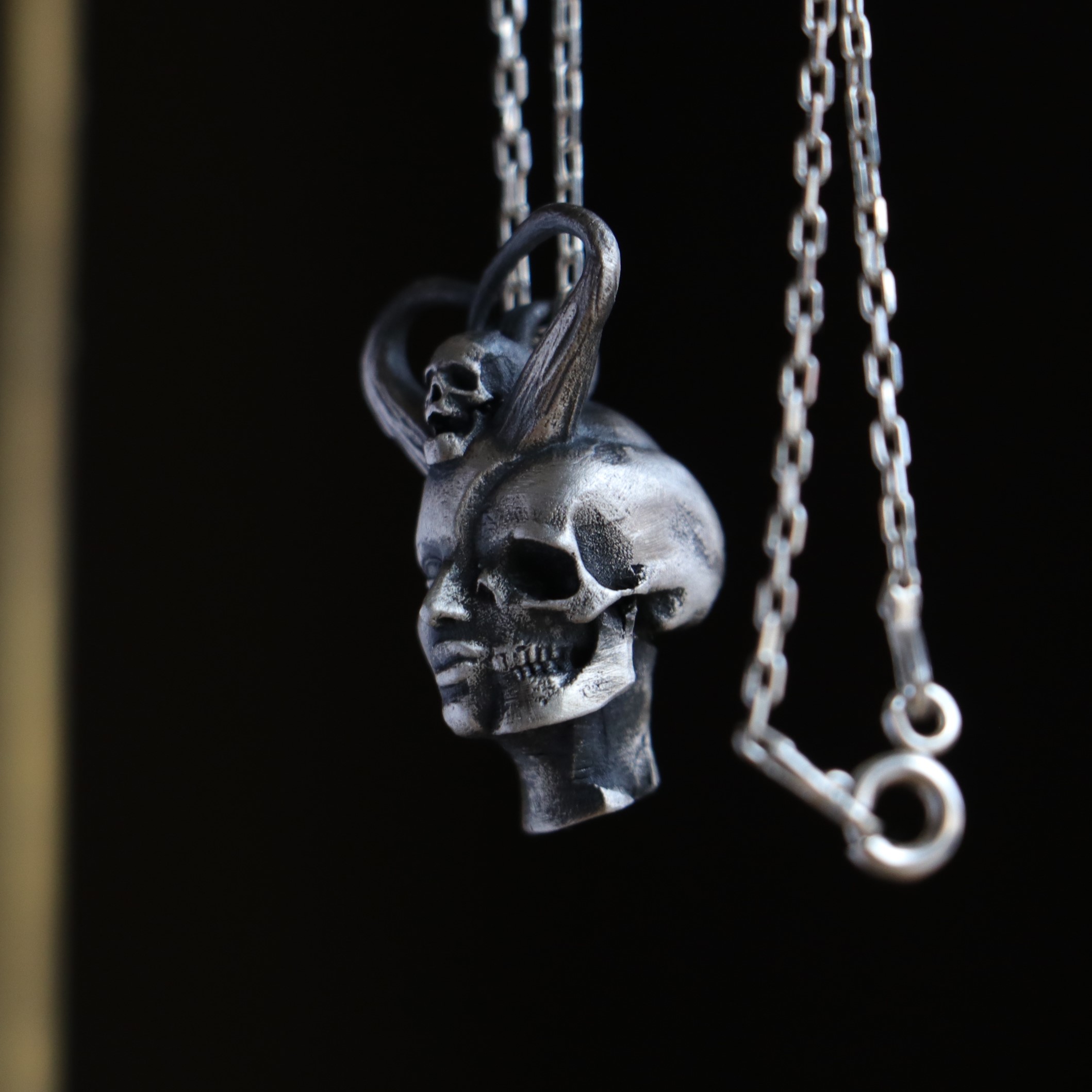Handmade Memento Mori Necklace