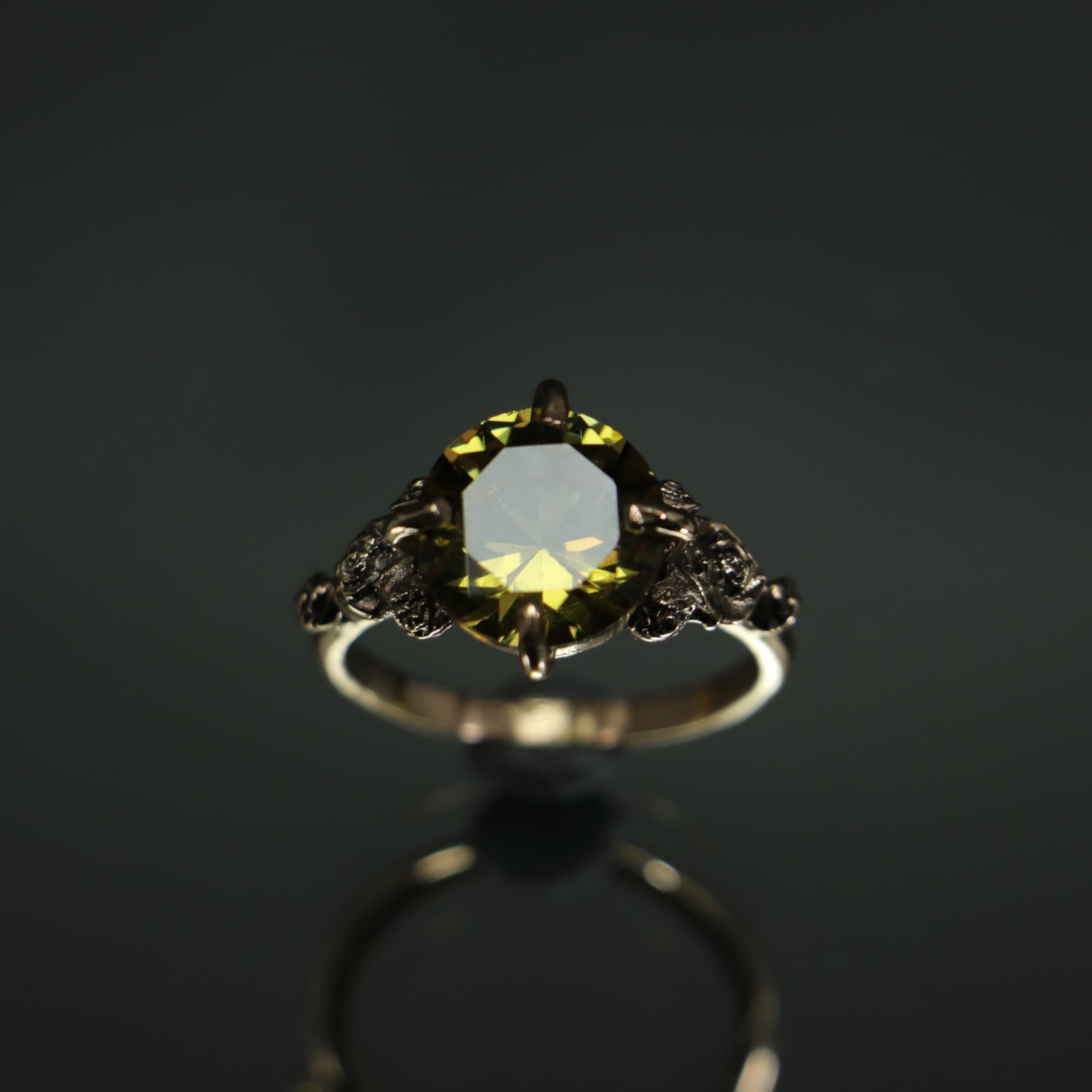 Handmade Zultanite Stone Ring