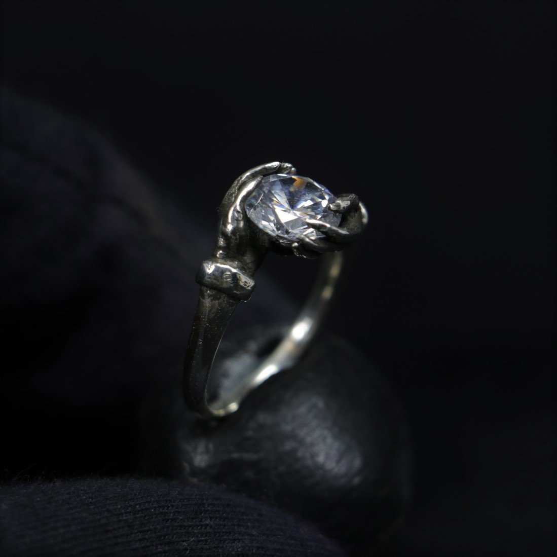 Secrets of the Universe Swarovski 925 Sterling Silver Ring