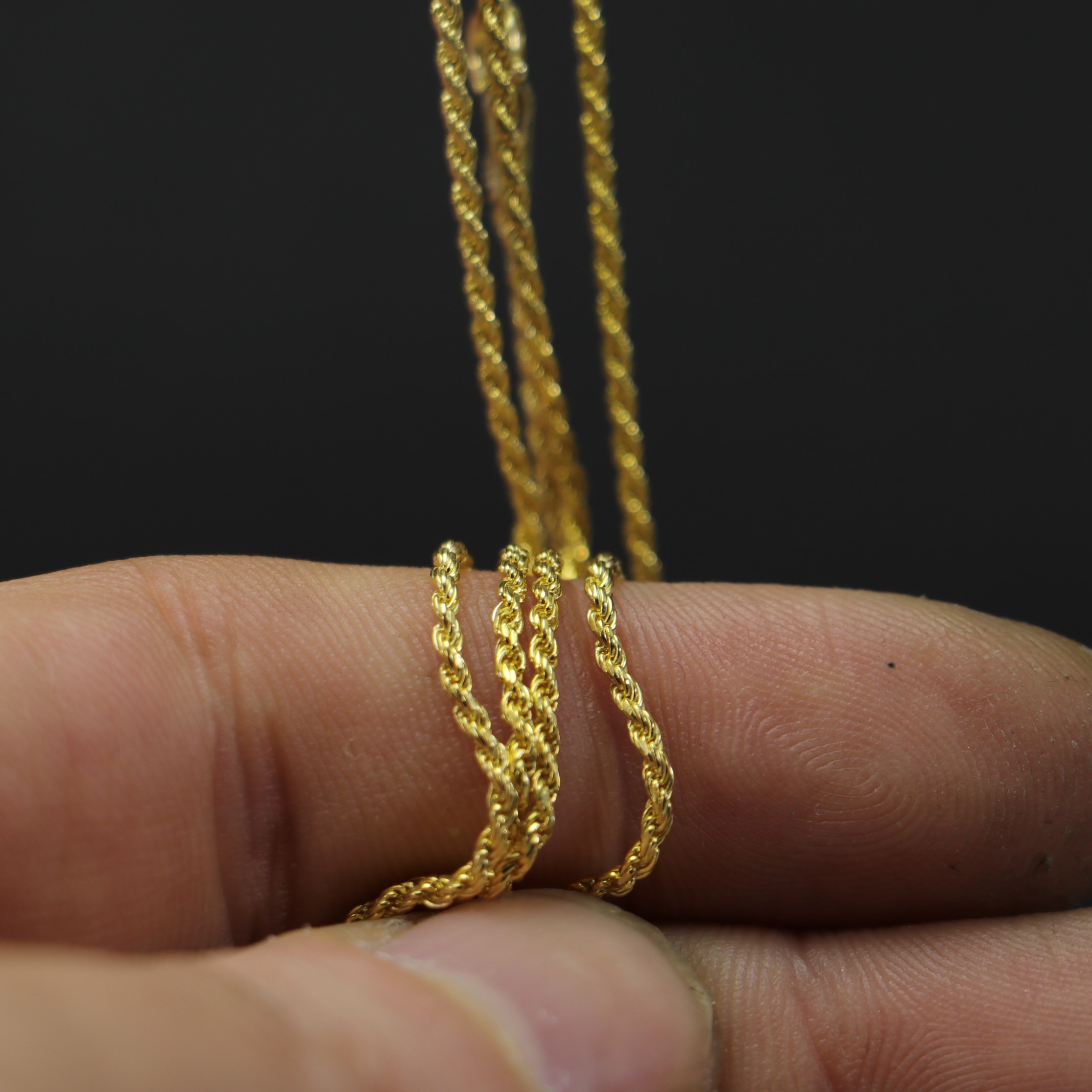 Garnet Snake Necklace (Gold Plated)